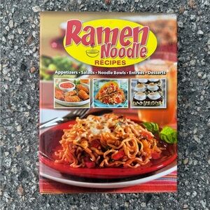 Ramen Noodle recipes hardcover cookbook copyright